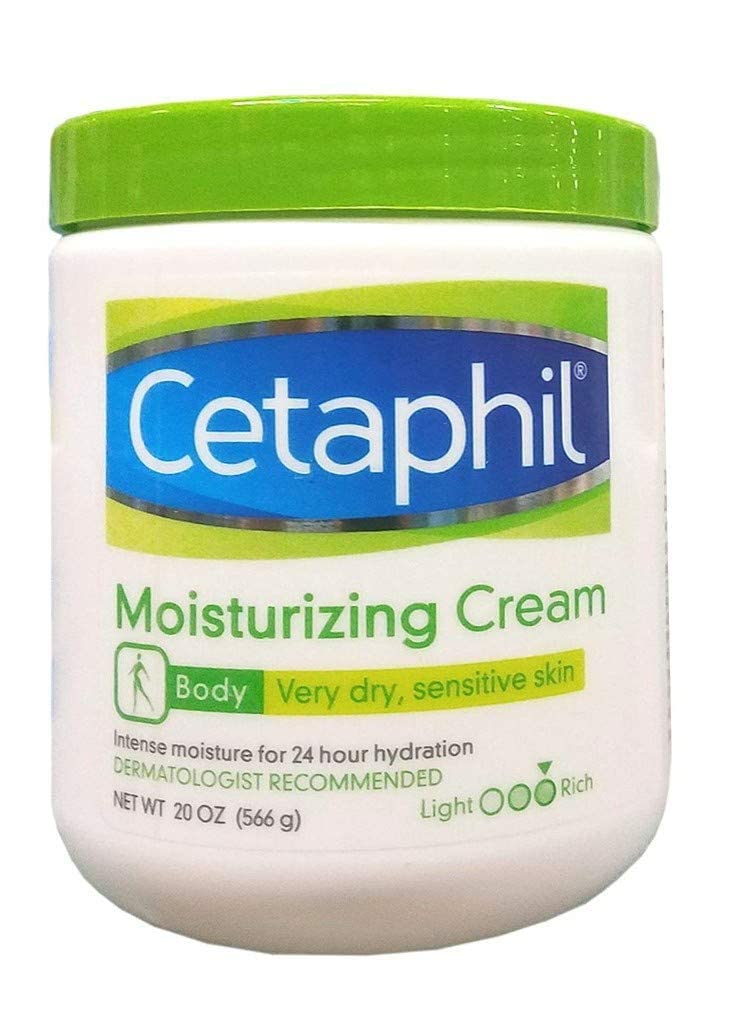 Cetaphil Moisturizing Cream for Dry, Sensitive Skin, Fragrance Free, 20 oz