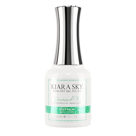 KIARA SKY Diamond FX Reflective Gel Polish (Keep Palm) Beauty & Personal Care KIARA SKY