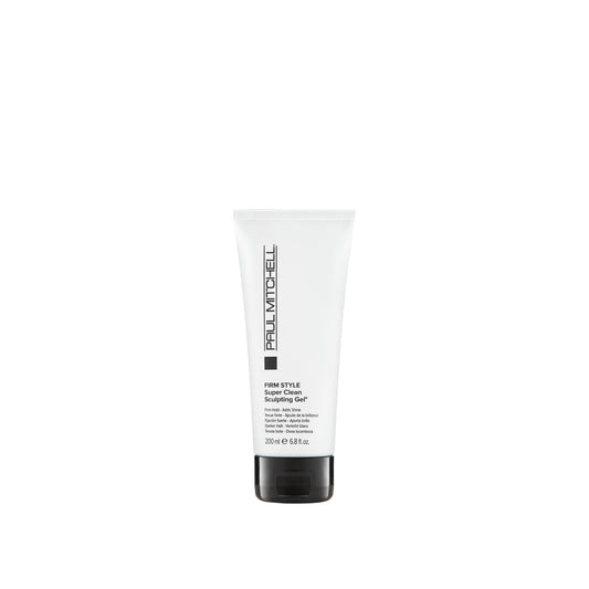 Paul Mitchell Super Clean Sculpting Gel, Firm Hold, Maximum Control + Shine, For All Hair Types, 6.8 fl oz