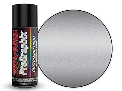 Traxxas 5073X Body Paint, Metallic Silver 13.5oz