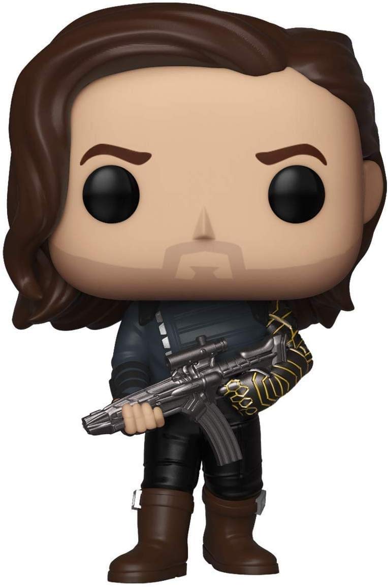 Funko Pop! Marvel: Avengers Infinity War - Bucky Barnes with Weapon, Multicolor, Standard