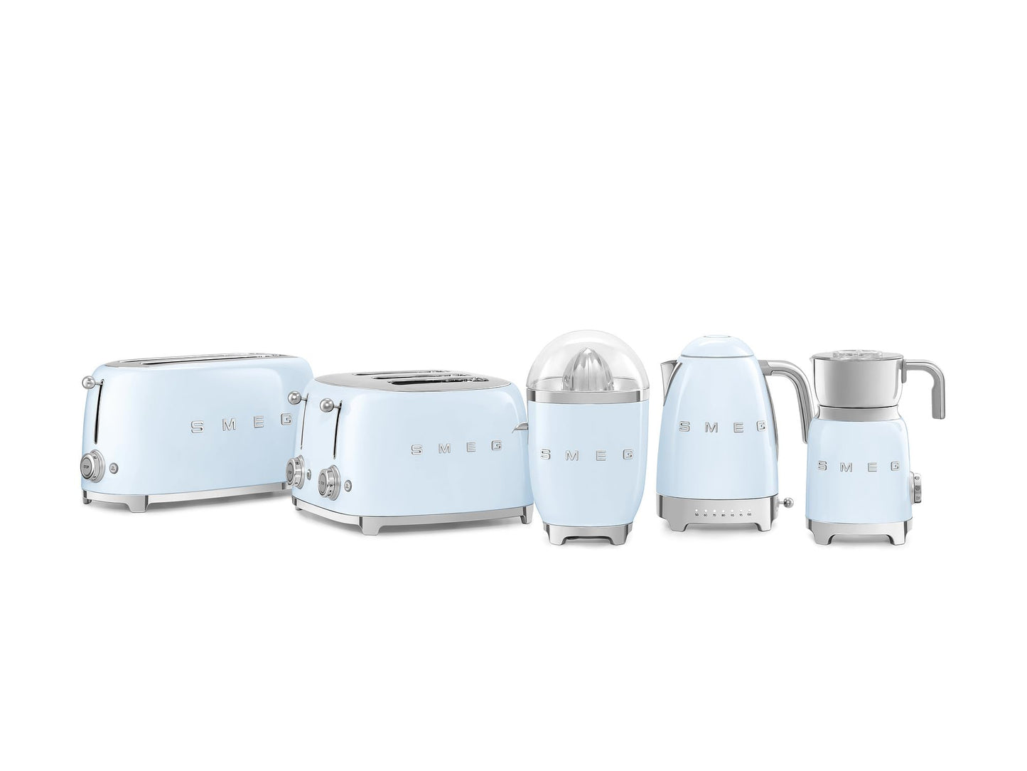 SMEG 7-Cup Variable Temperature Electric Kettle - Retro Style Aesthetic with Advanced Technology - Stainless Steel, 1400W, 120V, 360° Swivel Base…