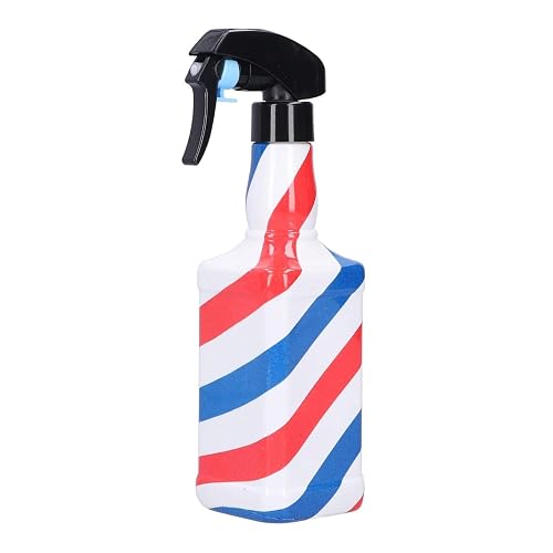 STUDIO LIMITED Barber Spray Bottle Barber Stylist Fine Mist Sprayer Refillable Hair Spray Bottles Mist (Stripe 500ml/16.9oz)