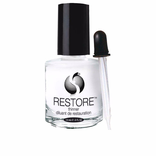 Seche Restore Top Coat - Nail Polish Thinner, Revive Thickened Lacquer, Nail Lacquer Thinner, Extends Manicure Life, 0.5 Fl Oz