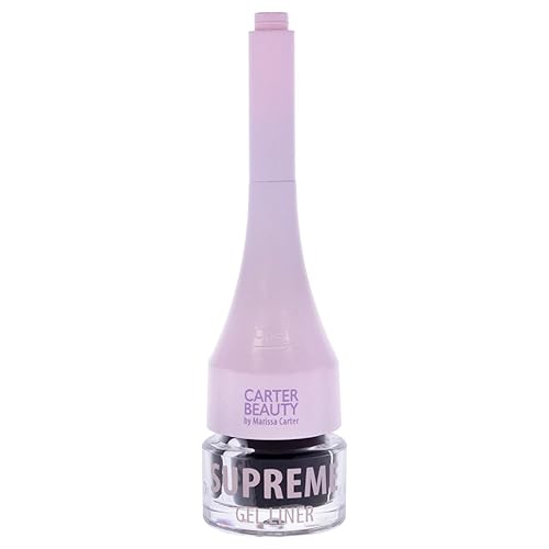 Carter Beauty Supreme Gel Liner - Super Soft, Creamy, Pigmented Eyeliner Formula - Fine-Tipped Precise Applicator Tool - Vegan And Cruelty Free