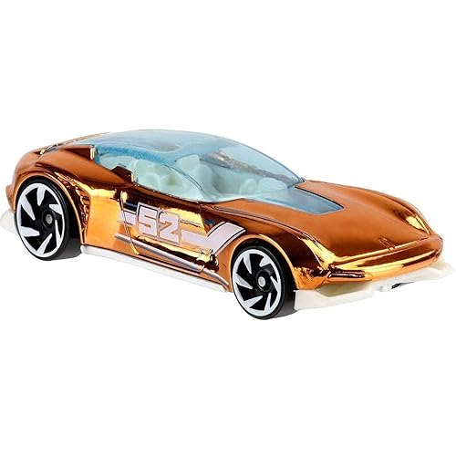 Hot Wheels Pearl and Chrome Collection - 2020 Collectible Classics Vehicles ~ Special Edition Gazella GT ~ Die-Cast Vehicle