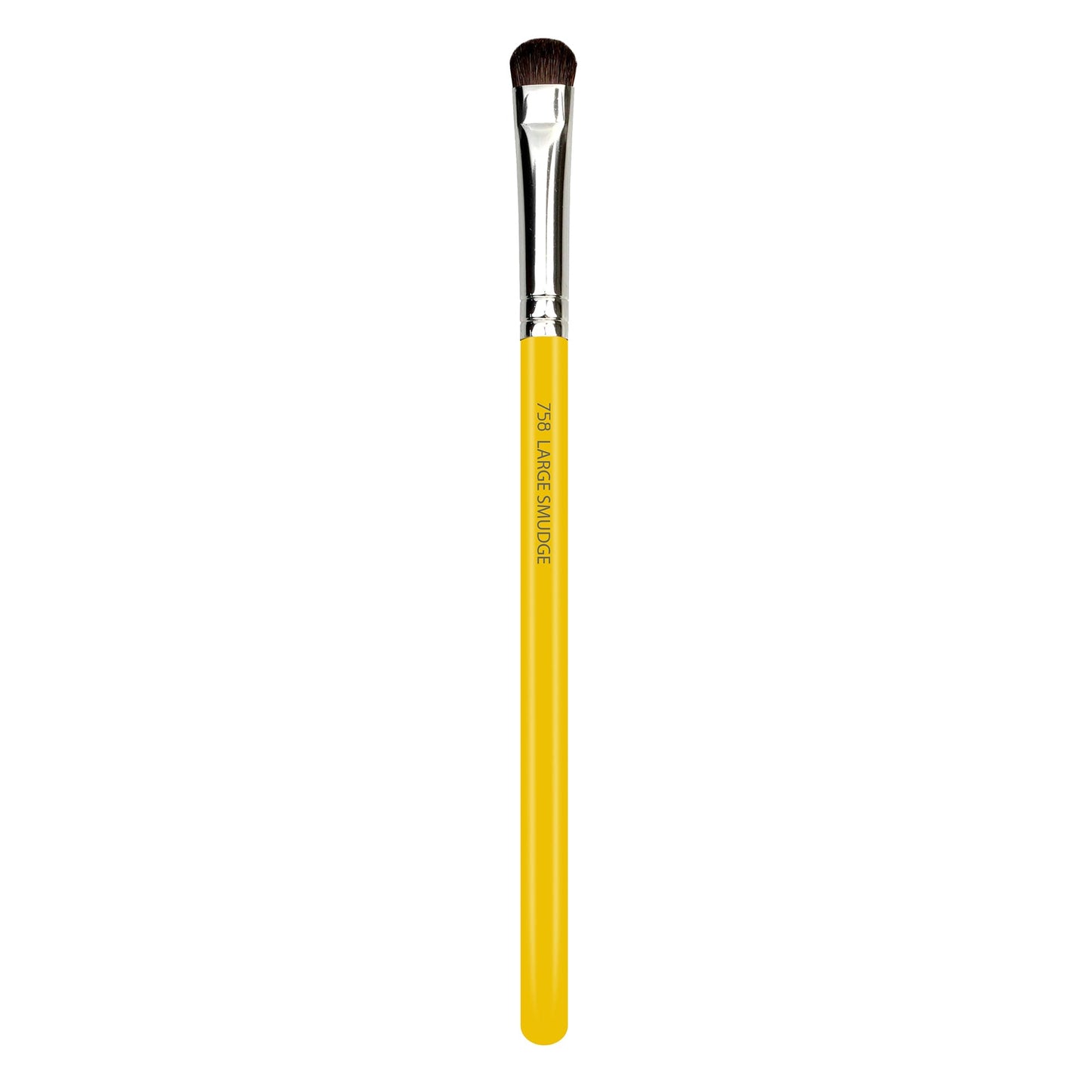 Bdellium Tools Professional Makeup Brush - Studio Series 758 Large Smudge - With All Soft Natural Fibers, For Smudging around Lash Line (Yellow, 1pc)