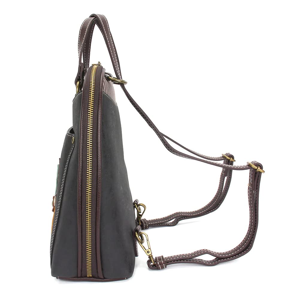 CHALA Convertible Mini Backpack Purse (Dragonfly)