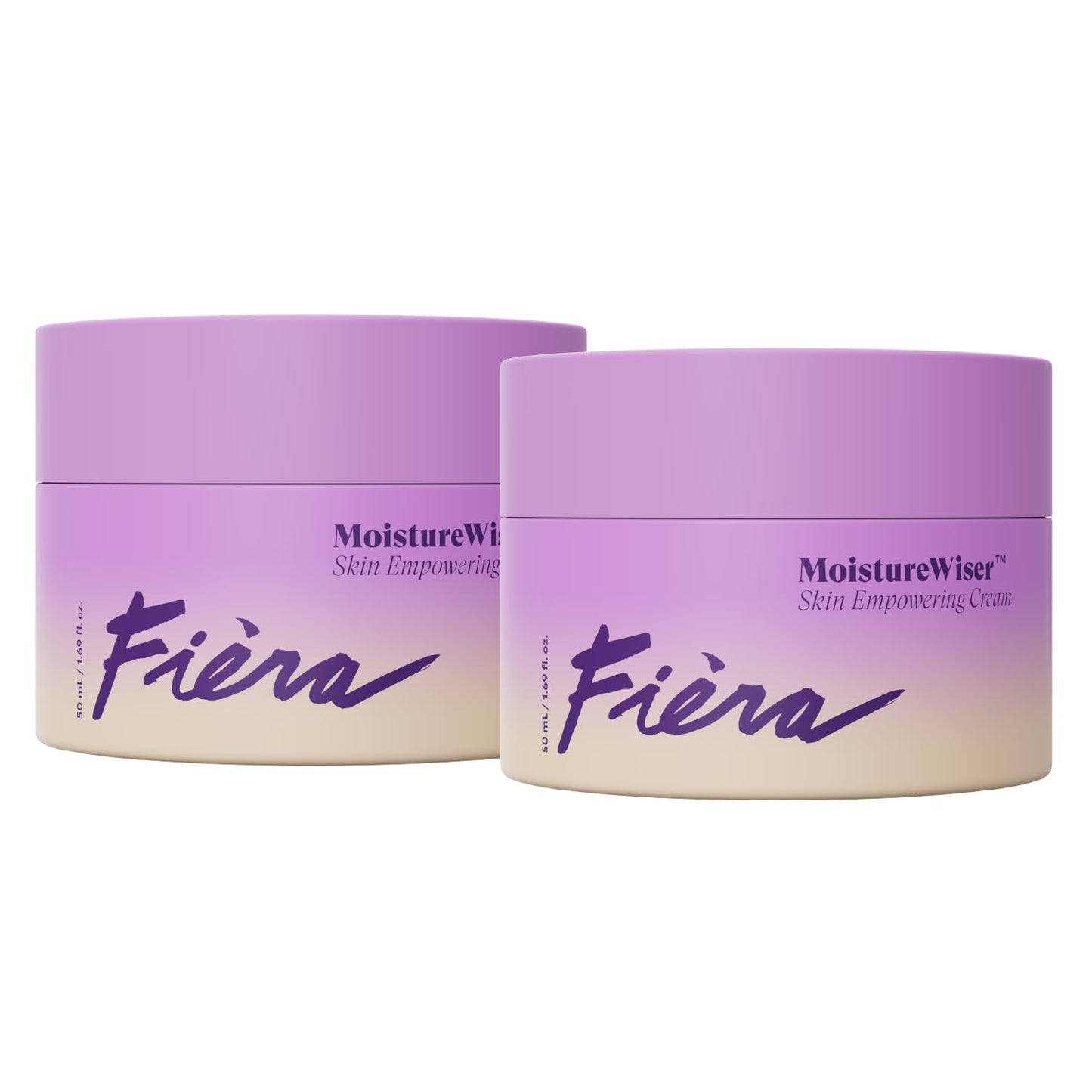 FIÈRA MoistureWiser - Anti-Aging Face Moisturizer for Mature Skin - Hydrating Face Cream with Peptides to Firm & Smooth - Facial Moisturizer & Skin