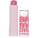 Maybelline New York Baby Lips Crystal Lip Balm, Pink Quartz [140] 0.15 oz (Pack of 2)