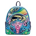 Loungefly Jimi Hendrix Psychedelic Landscape Zip MINI Backpack