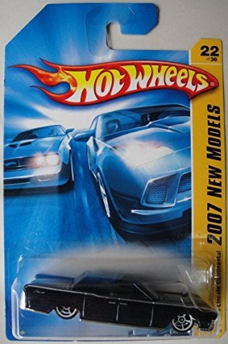 Hot Wheels 2007 New Models Blue '64 Lincoln Continental 22/36 1:64 Scale Die Cast