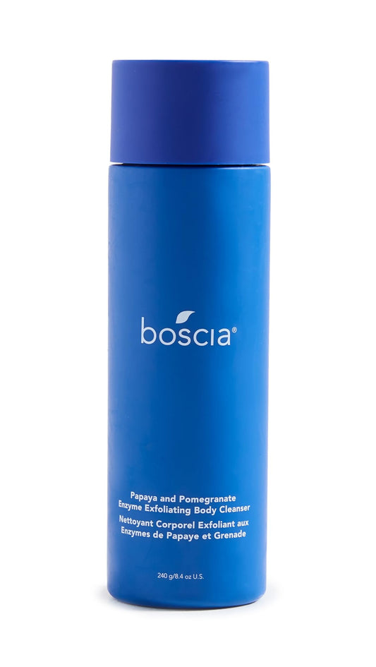boscia Papaya & Pomegranate Enzyme Exfoliating Body Cleanser - Vegan, Cruelty-Free, Natural & Clean Skin Care - Body Cleanser Gel - For All Skin Types
