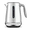 Breville BKE845BSS Smart Kettle Luxe Water Heater, 7 Cup, Brushed Stainless Steel
