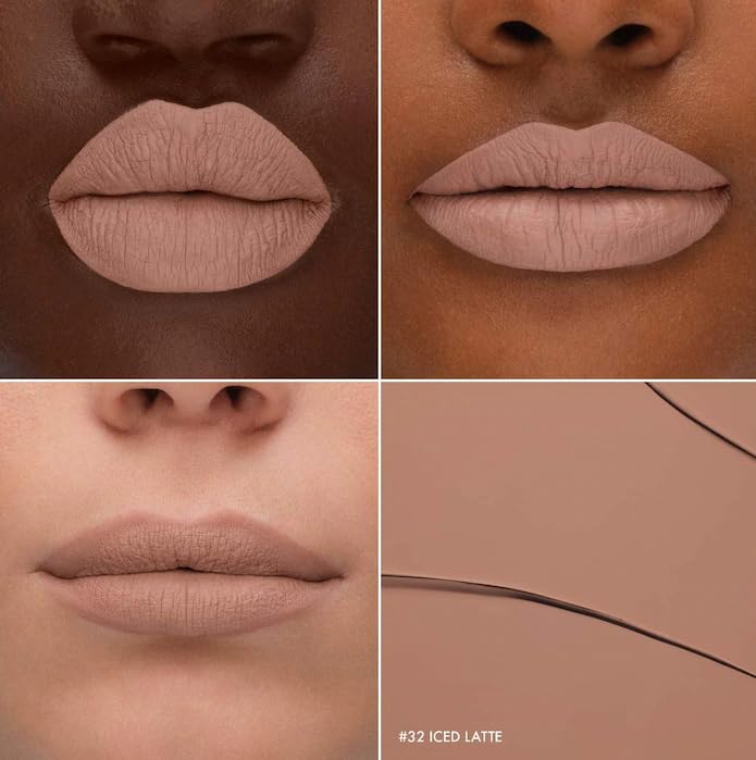 SEPHORA Collection Cream Lip Stain - 32 Iced Latte (matte pale nude beige) 0.16 oz. / 5 mL