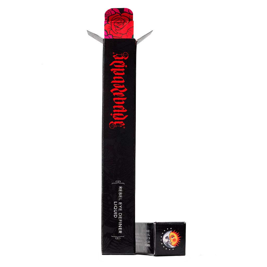 REINA REBELDE Bonita Bandera Liquid Eyeliner Bright Blue Rebel Eye Definer Liquid | Felt Tip, Water Resistant, Long Lasting | Cruelty Free