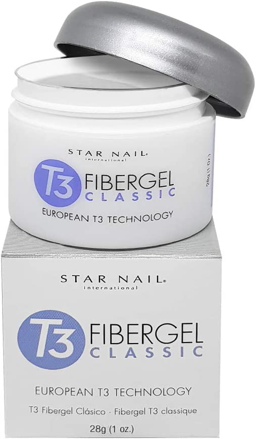 Star Nail T3 Fibergel Classic 2 oz (Clear) Beauty & Personal Care nailstar