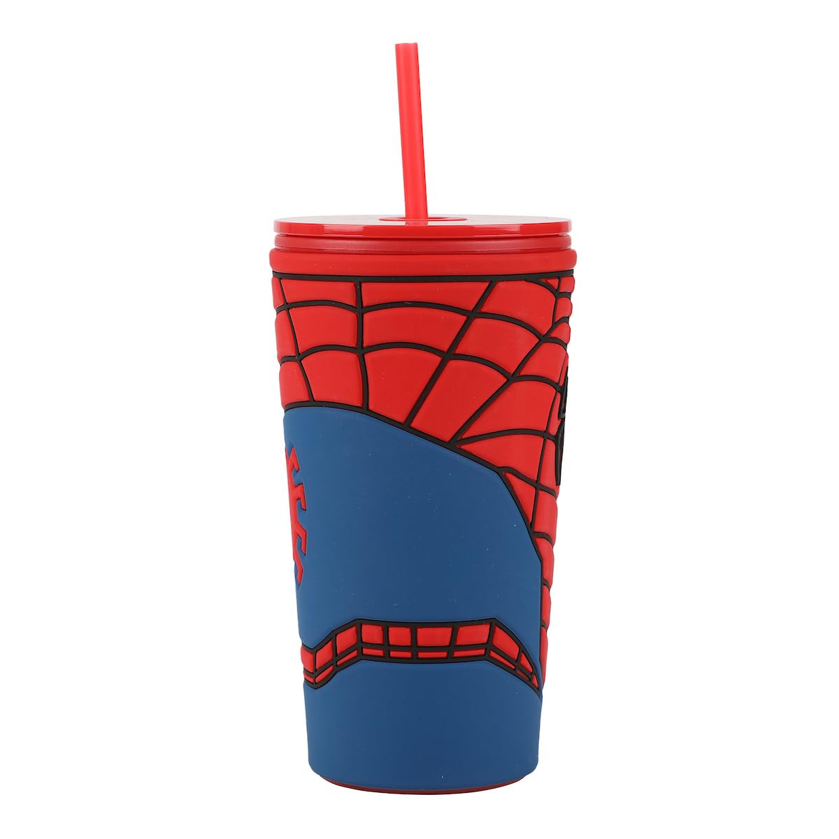 Bioworld Marvel Spider-Man Suit Up 20 oz Tumbler with Straw