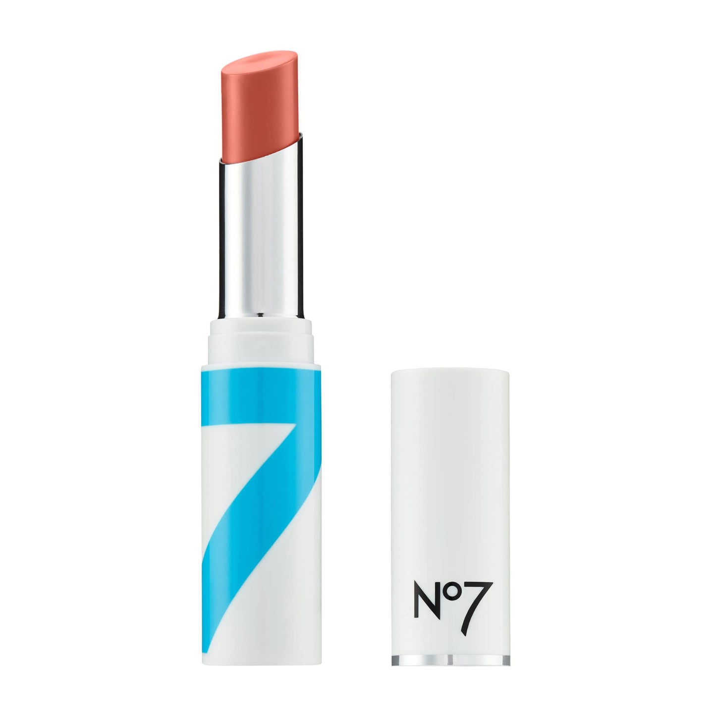 No7 HydraLuminous Lip Balm - Nude - Tinted Lip Balm with Hydrating Hyaluronic Acid - Lip Moisturizer with Sheer Color for Subtle Shine & Balmy Finish Beauty and Personal Care No7