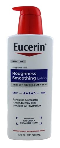 Eucerin Lotion Roughness Smoothing Dry Skin 16.9 Ounce (Pack of 6)