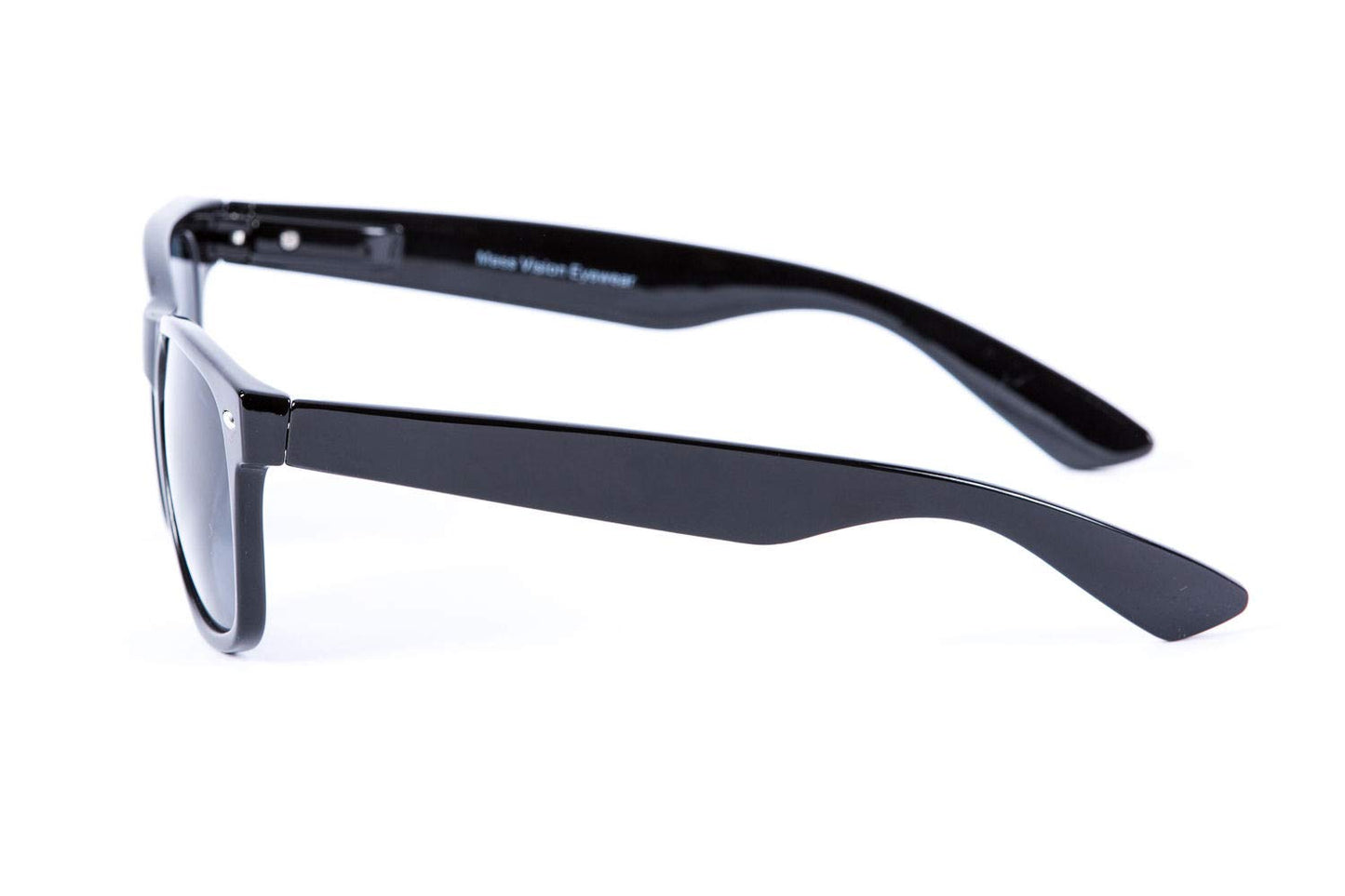Lovin Rays" Polarized Sunglasses with Nearly Invisible Line Bifocal for Men and Women (Gloss Black, 1.75)