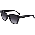 SALVATORE FERRAGAMO Smoke Gradient Square Ladies Sunglasses SF1066S 001 52