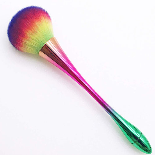 Large Powder Mineral Brush?Foundation Makeup Brush,Powder Brush and Blush Brush for Daily Makeup,Kabuki Makeup Brushes(Colorful) …