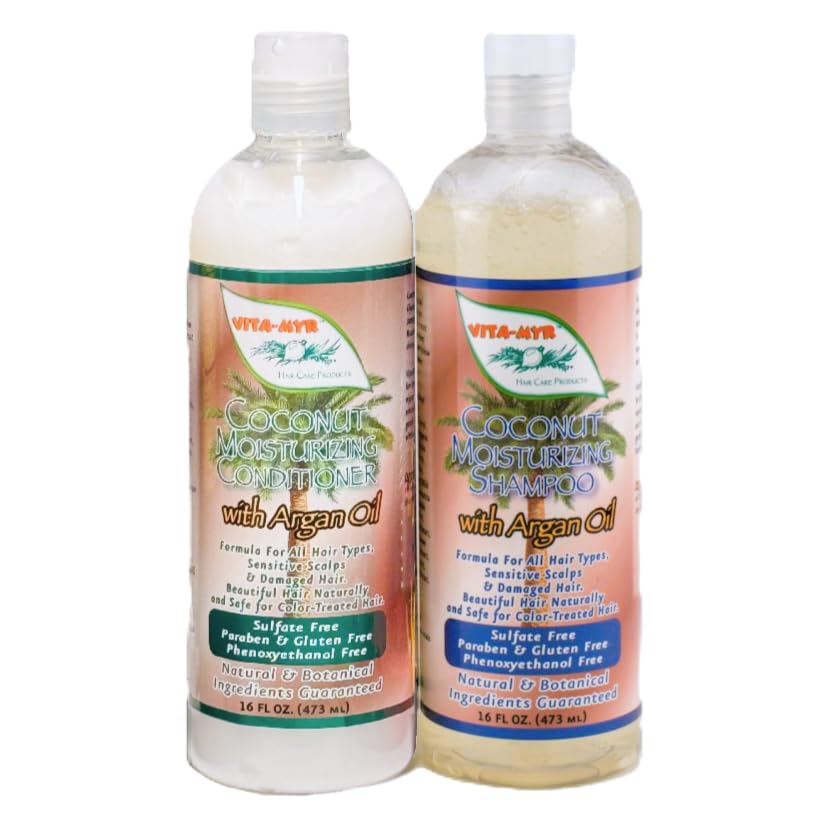 VITA-MYR Herbal Shampoo and Conditioner Set (Coconut)