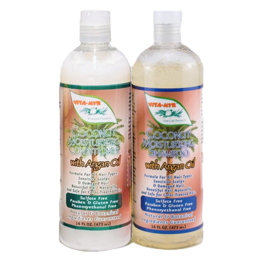 VITA-MYR Herbal Shampoo and Conditioner Set (Coconut)