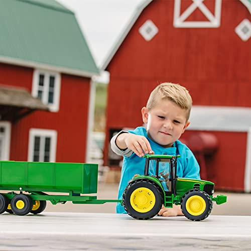 Tomy John Deere Big Farm Tractor with Wagon