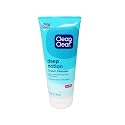 Clean & Clear Oil-Free Deep Action Cream Facial Cleanser with Salicylic Acid Acne Medication, Cooling Face Wash for Deep Pore Cleansing of Acne-Prone