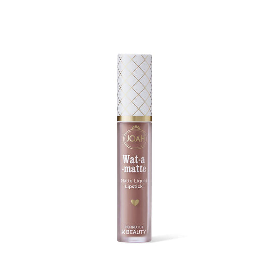 Joah Wat-a-matte Matte Liquid Lipstick - JMLS01 Peanut Butter 0.15 fl oz (Pack of 1) Beauty & Personal Care JOAH