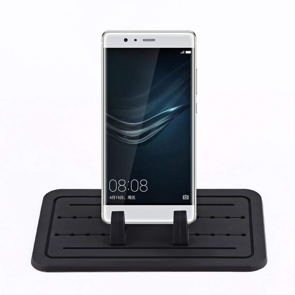Keenso Silicone Car Phone Holder Pad Mat Dashboard Antislip Stand Cell Phone Mount Holder Dash Adjustable for Smartphone Table