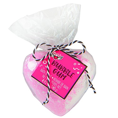 Fashion Angels Fresh Vibes Heart Shaped Bath Bomb Singles, Bubble Gum