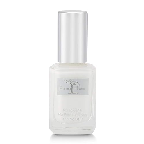 Karma Organic Natural Nail Polish-Non-Toxic Nail Art, Vegan and Cruelty-Free Nail Paint (French White) Beauty & Personal Care karma organic