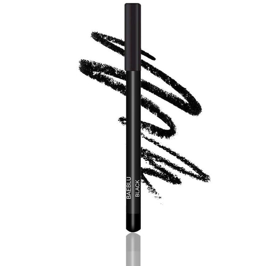 Natural Eyeliner Pencil, Black - Hypoallergenic, Water & Smudge Proof Eyeliner for sharp Lines and Defined Eyes - Long-Lasting, Organic & Cruelty-Free