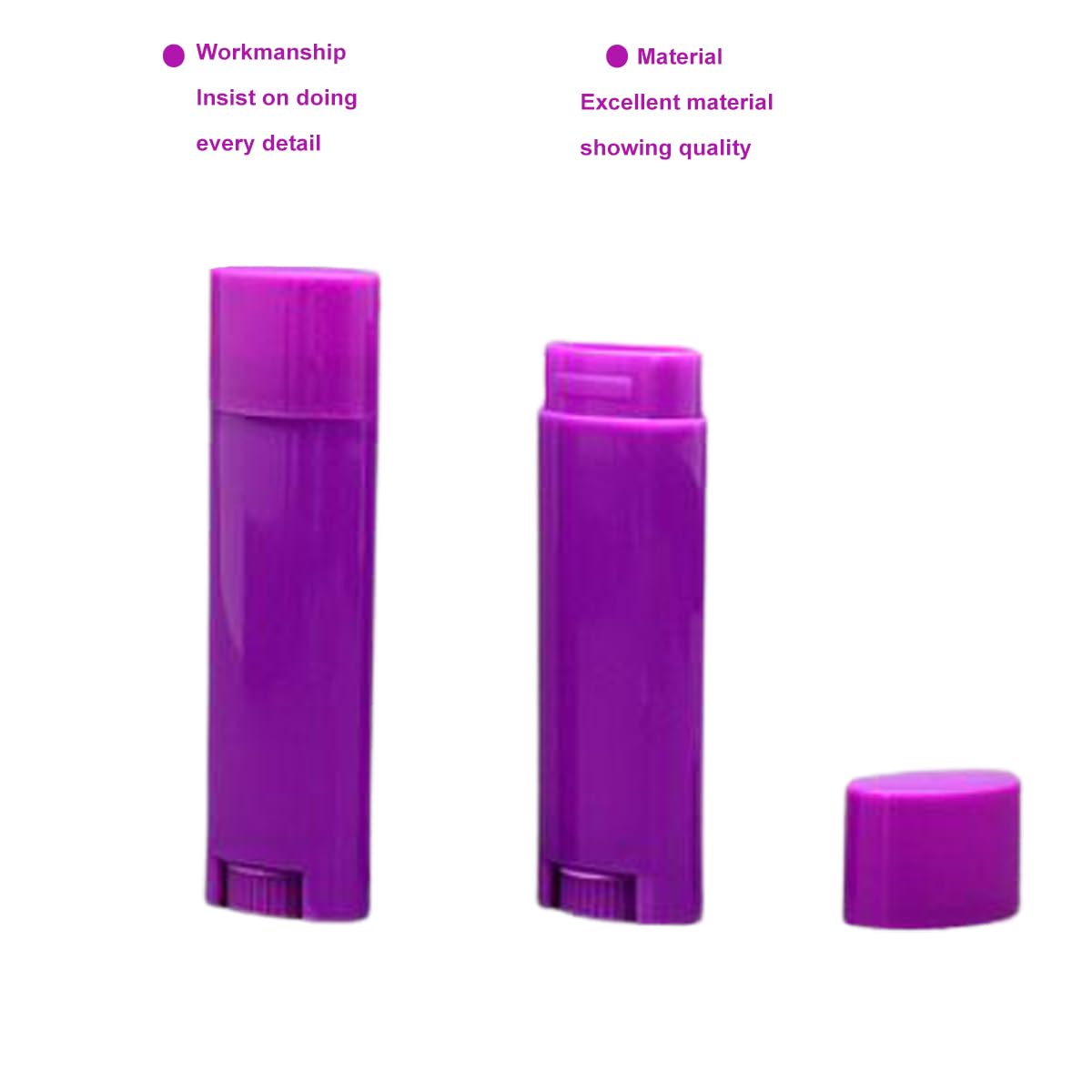 FZBNSRKO 5ml 25Pcs Empty Oval Deodorant Lip balm Tubes Containers Twist-up Refillable Containers for Lipstick,Chapstick,Homemade Lip balm,DIY