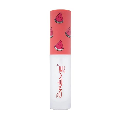 The Crème Shop Moisturizing Lip Gloss | Hydrating Oil & Conditioning Treatment with Nourishing Coconut Oil and Essential Vitamins A, C and E | Made in