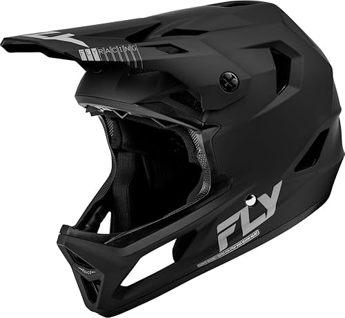 Fly Racing Rayce MTB/BMX Bicycle Helmet (Black, Medium)