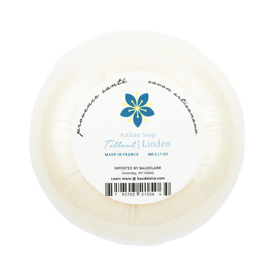 Provence Sante Luxury French Bath Bar - Moisturizing Shea Butter - Triple-milled Linden Fragrance, 7 oz Made in France Beauty & Personal Care Provence Sante