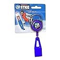 Clip-On Retractable ZIP Stick - Blue (Extends 32 Inches) Fits all Standard Stick-Type Lip Balms and Lip Gloss