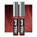 Greyfree Hair Mascara Root Touch-Up for Gray Hair | Precision Hairline Concealer for Brows & Beard | 2 Pack (DARK COPPER)