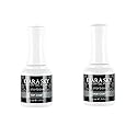 KIARA SKY Gel Polish Top Coat 0.5 fl oz + Base Coat 0.5 fl oz Duo | Soak Off Formula