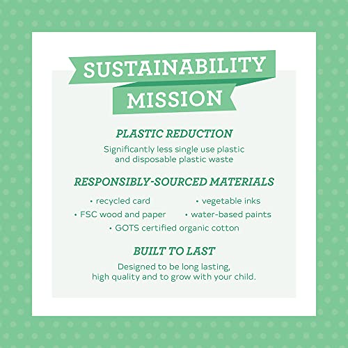 Petit Collage Floor Puzzle Ocean Life 24 Pieces | Large Puzzle for Kids | Completed Puzzle 18" x 24" | Great Gift for Kids Ages 3+