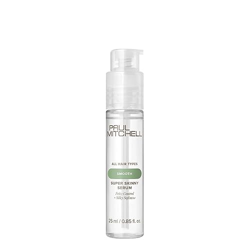 Paul Mitchell Super Skinny Serum Blowout Primer, Speeds Up Drying Time, Humidity Resistant, For All Hair Types, 0.85 fl. oz