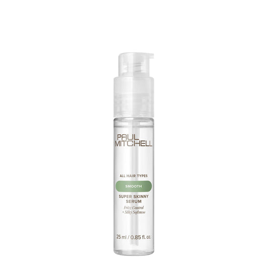 Paul Mitchell Super Skinny Serum Blowout Primer, Speeds Up Drying Time, Humidity Resistant, For All Hair Types, 0.85 fl. oz
