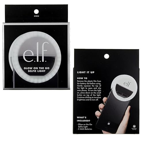 Pack of 2 e.l.f. Glow on The Go Selfie Light 84058