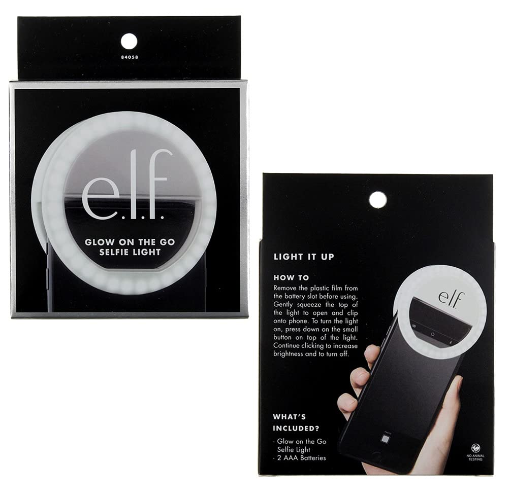 Pack of 2 e.l.f. Glow on The Go Selfie Light 84058