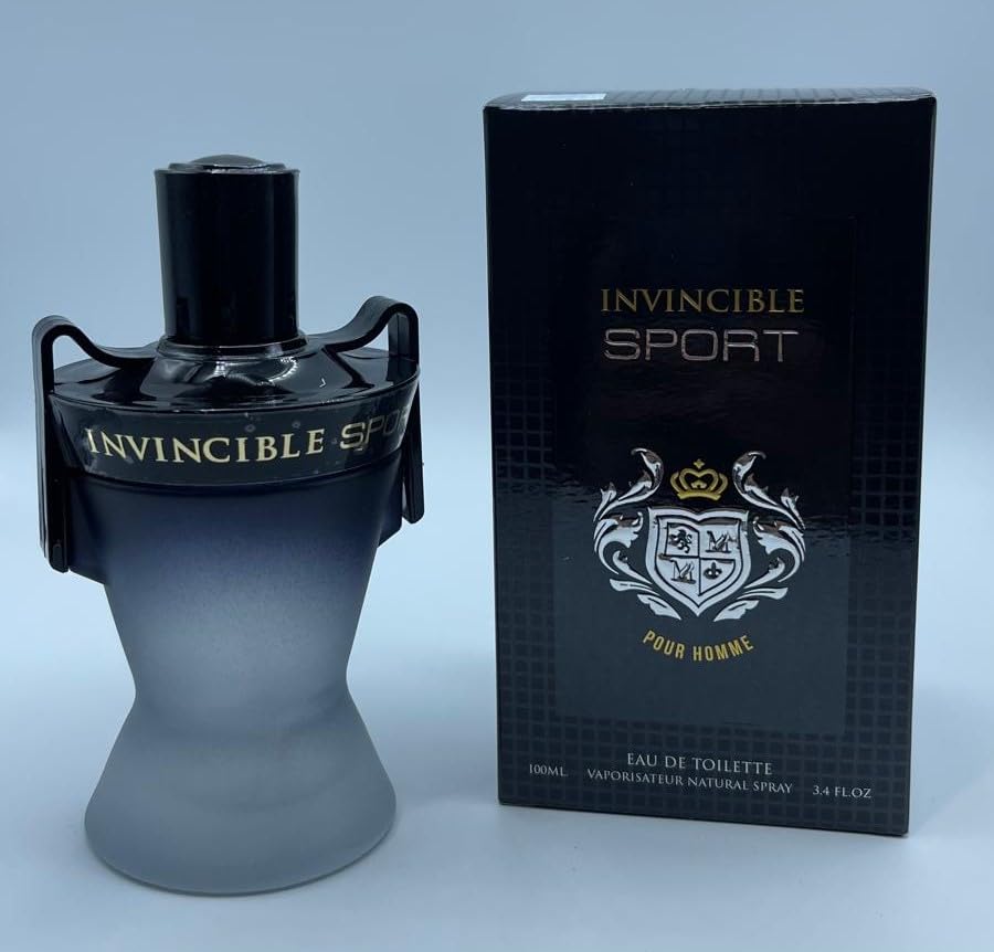 MCH BEAUTY LLC Invincible Platinum Men's Cologne 3.4 Fl. Oz. Eau de Toilette Spray (Sport)