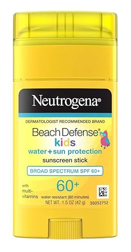 Neutrogena Beach Defense Kids Spf#60+ Sunscreen Stick 1.5 Ounce
